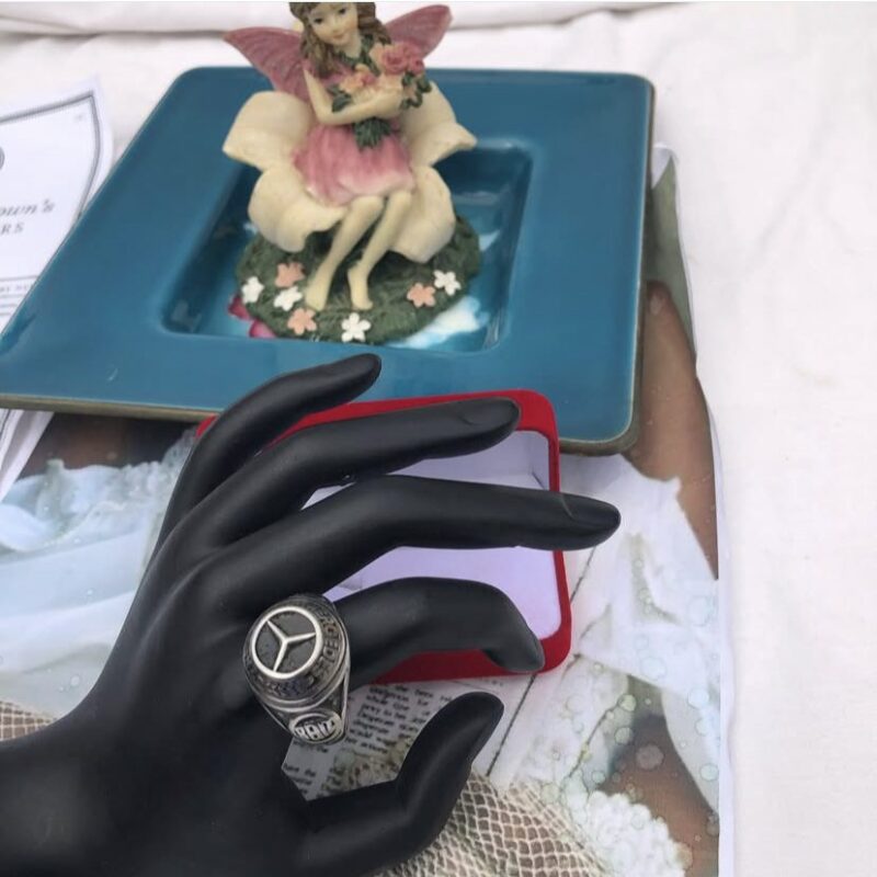 vintage ben M. silver ring