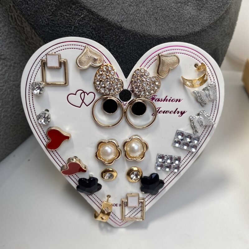 12 in1 earring pack